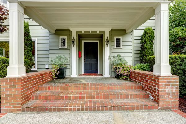 Front Porch Masonry Repair in Pueblo
