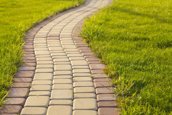 Sidewalk Brick Repair in Pueblo