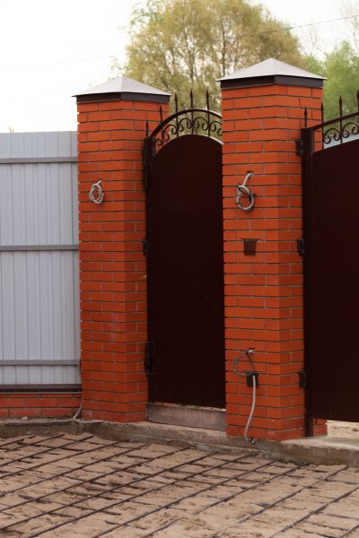 Brick Columns Installation in Pueblo