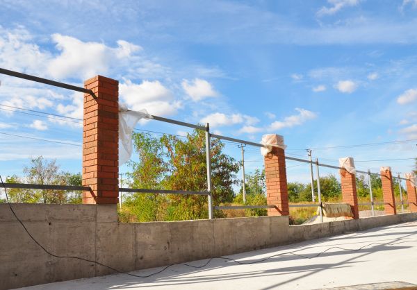 Brick Pillar Installation in Pueblo